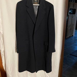 Men's Virgin Wool Overcoat